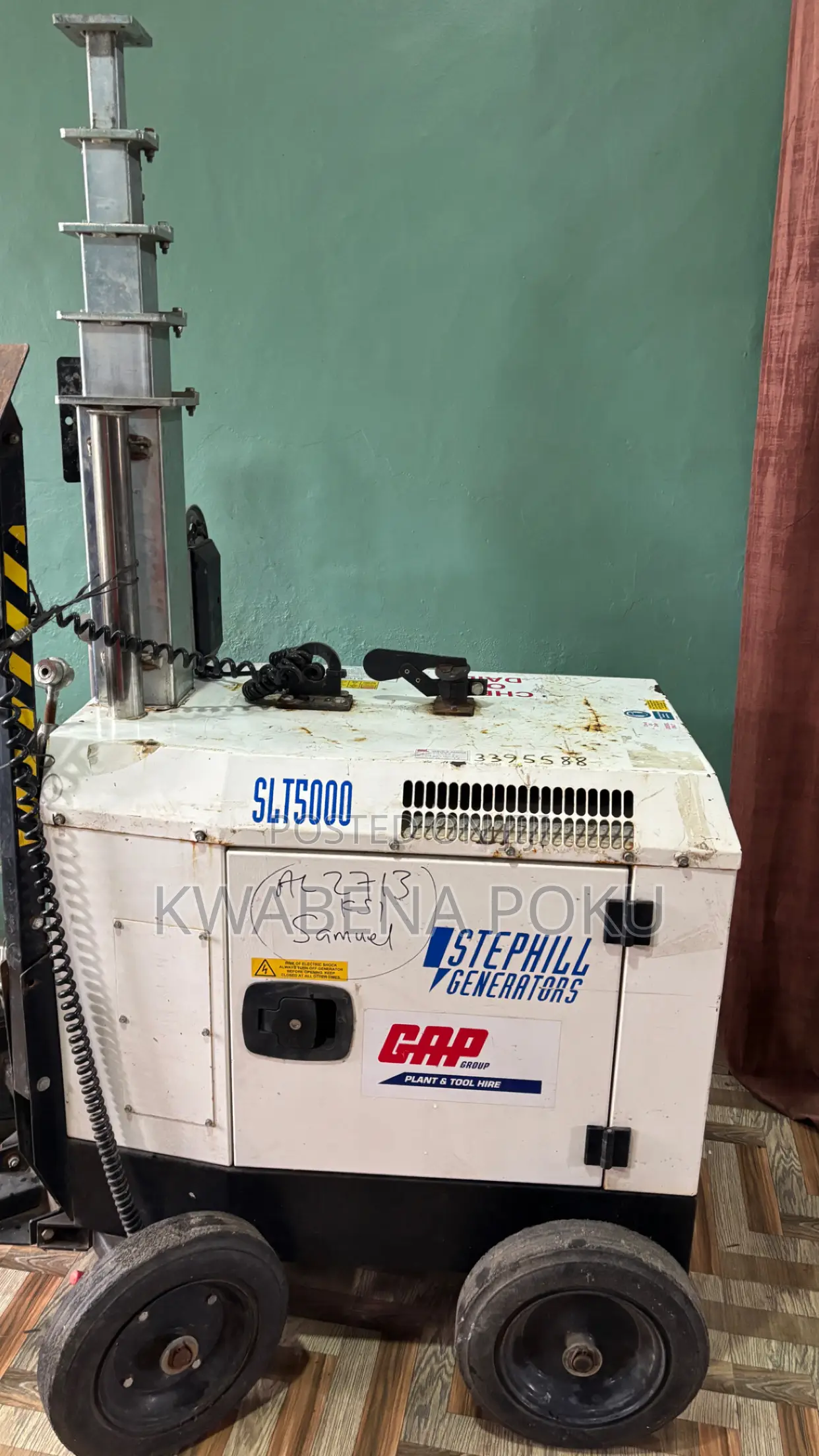 Tower Light With Generator