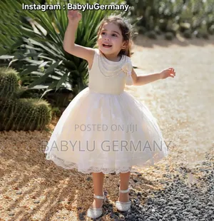 Off- White or Cream Princess Dress