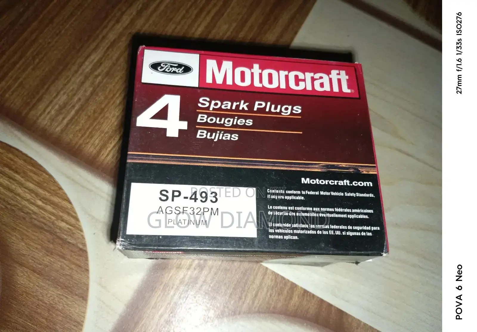 Motorcraft Sp-493 Agsf32pm