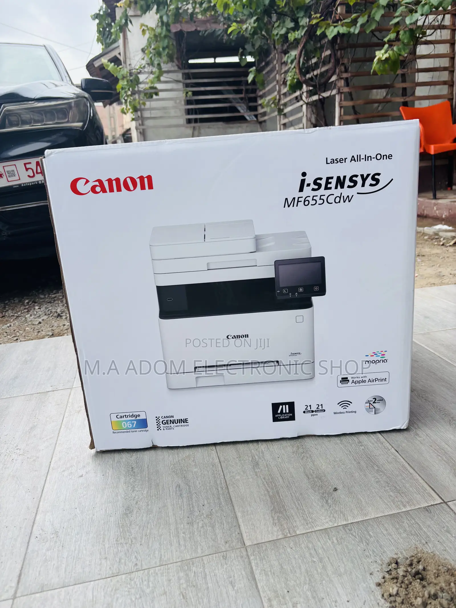 Canon I-Sensys Mf655cdw A4 Colour Multifunction Laser