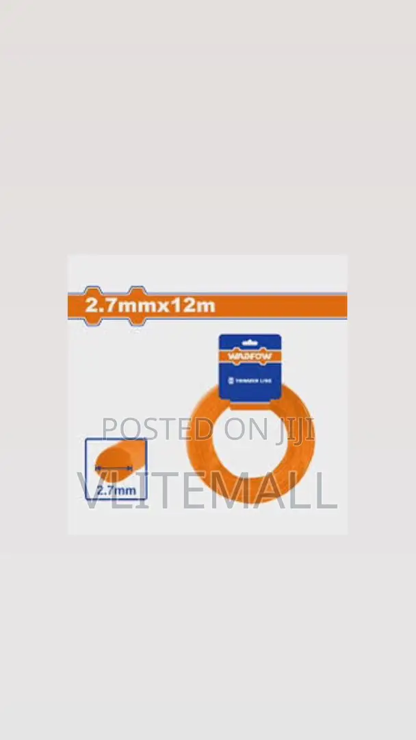Eletr 3mm 15m Square Trimmer Line – Heavy-Duty