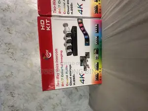 4 Channel Hivision CCTV Kit 2mp Full Coloured