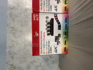 4 Channel Hivision CCTV Kit 2mp Full Coloured