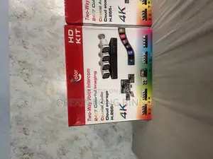4 Channel Hivision CCTV Kit 2mp Full Coloured