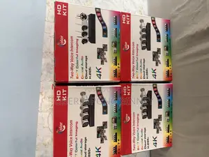 4 Channel Hivision CCTV Kit 2mp Full Coloured