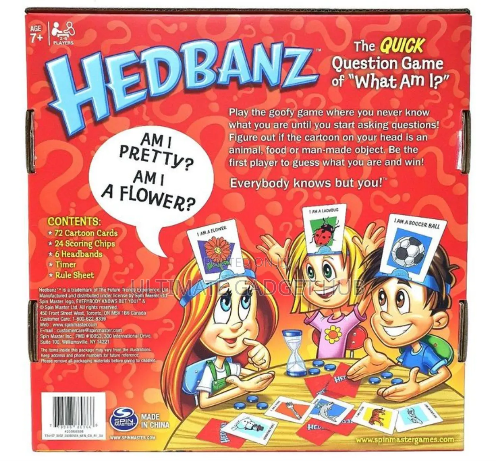 Headband Question Game