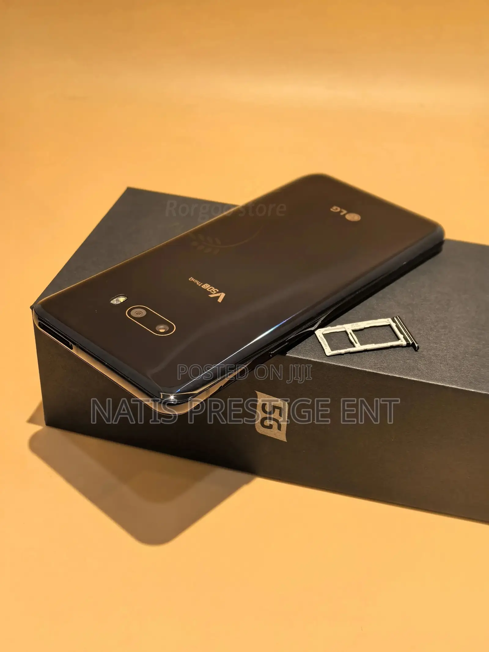 New LG V50S ThinQ 5G 128 GB Black