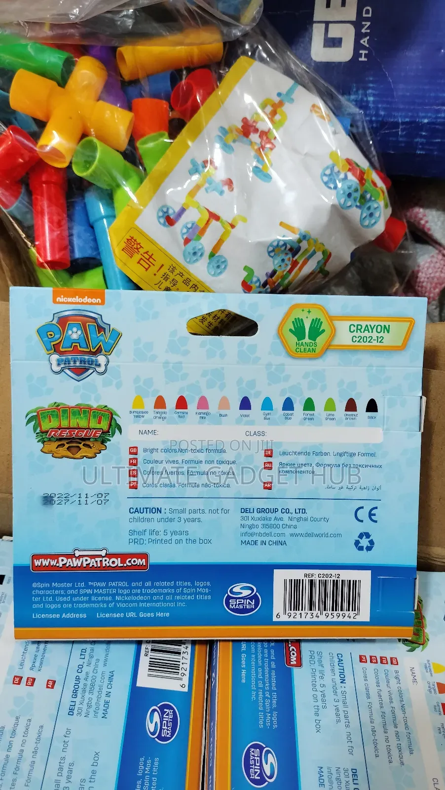 Paw Patrol Crayons