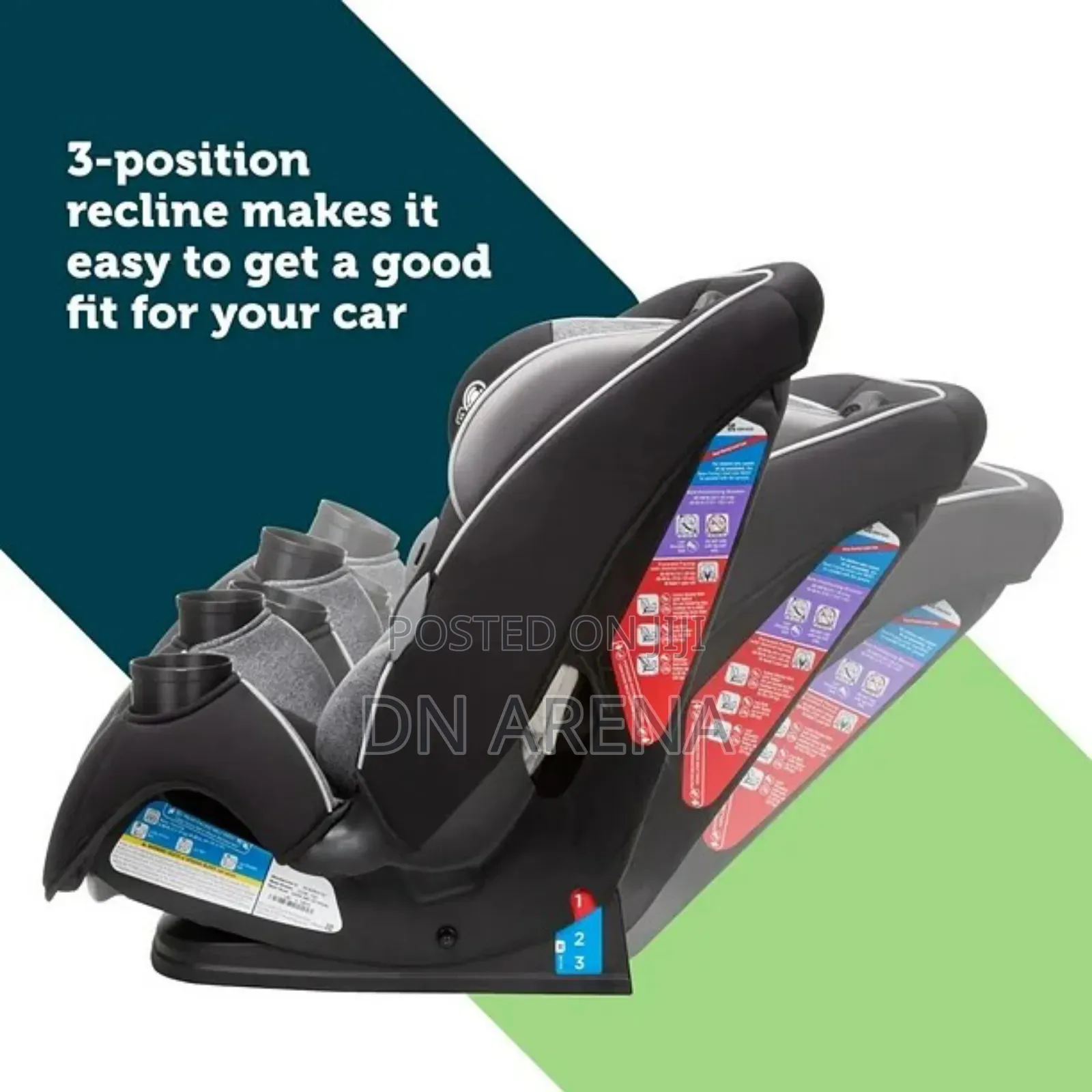 Safety 1st Everfit All-in-One Car Seat 3 Stage Care Seat