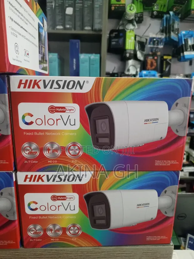 Hikvision 4mp 2 Way Audio Colorvu Ip Camera Ds-2cd1047g2h-Liuf/SRB 3