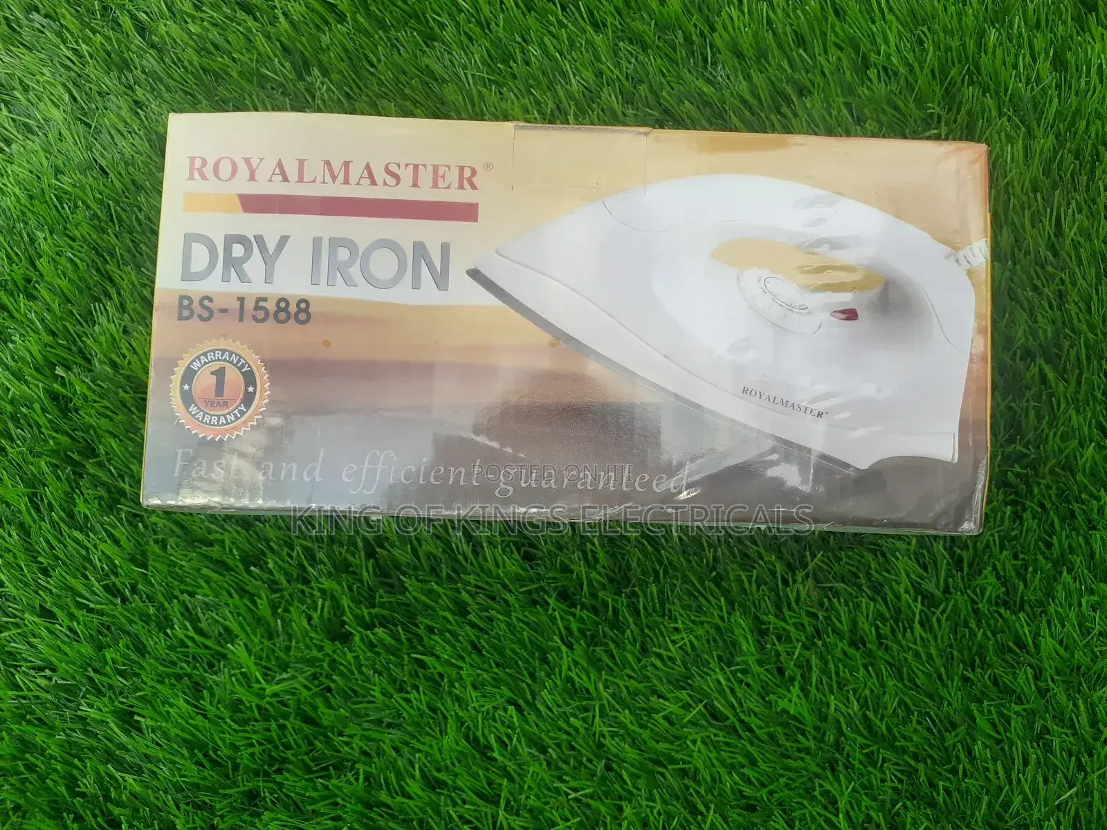 Royal Master Dry Iron – Durable, Lightweight Smooth Pressing