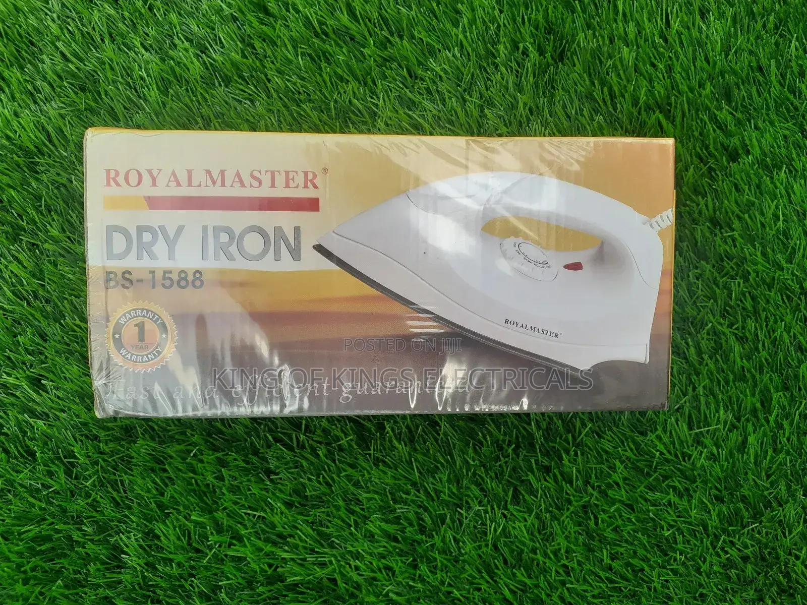 Royal Master Dry Iron – Durable, Lightweight Smooth Pressing