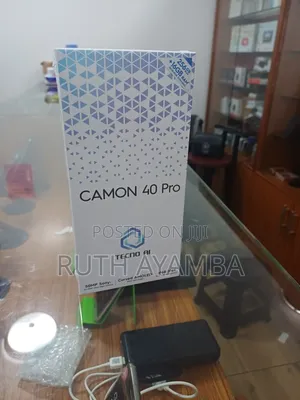 New Tecno Camon 40 Pro 256 GB Black