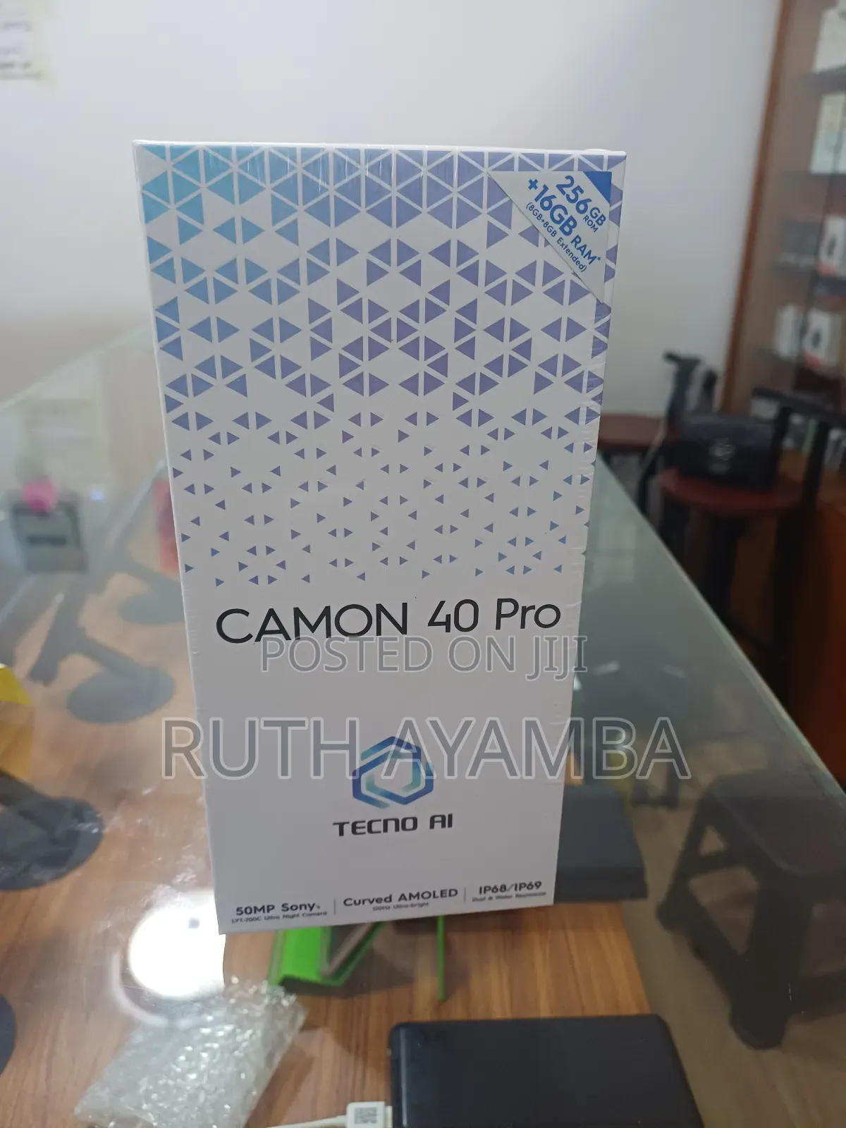 New Tecno Camon 40 Pro 256 GB Black