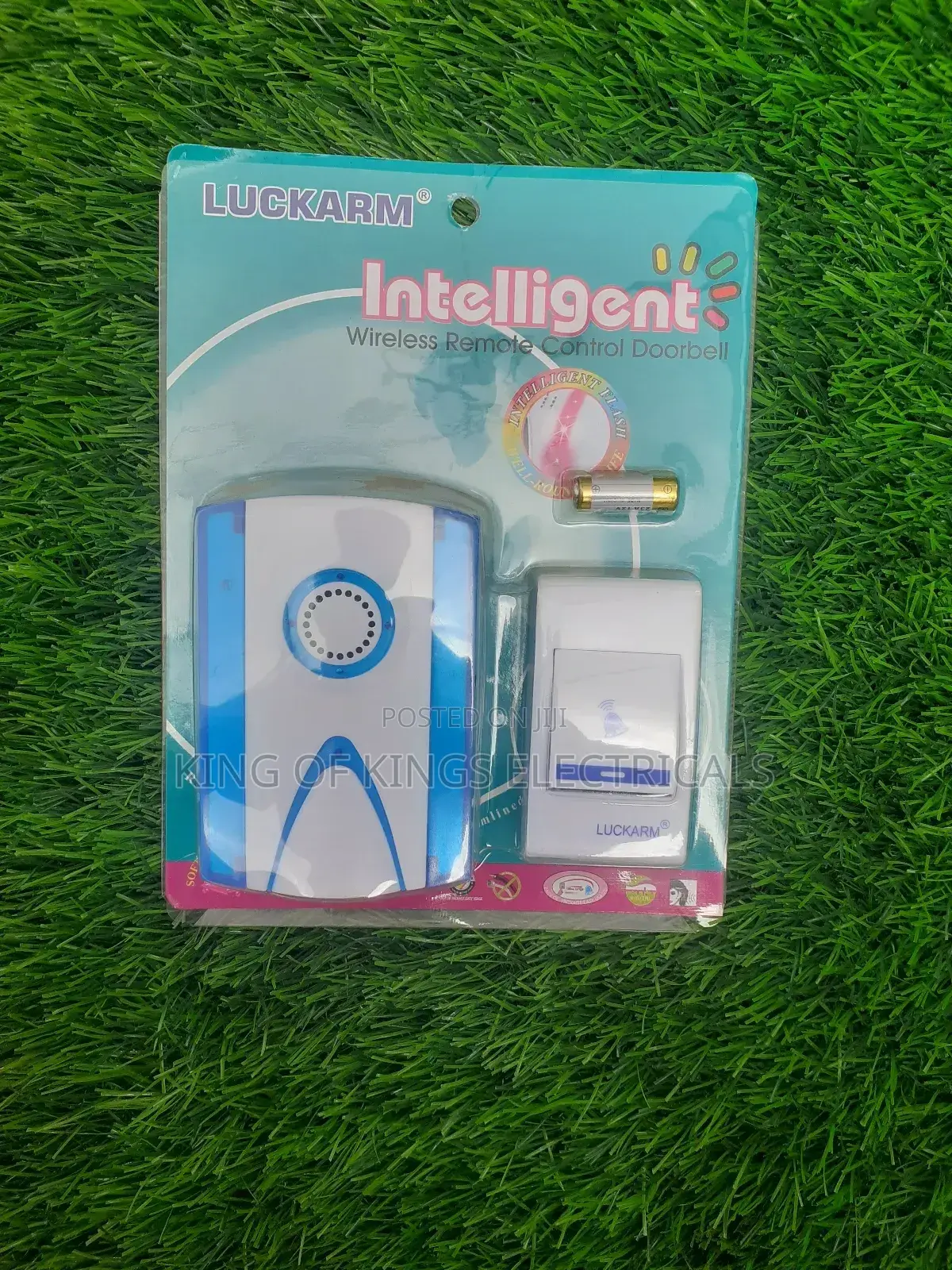 Wireless Remote Control Doorbell – Easy Installation Clear Sound