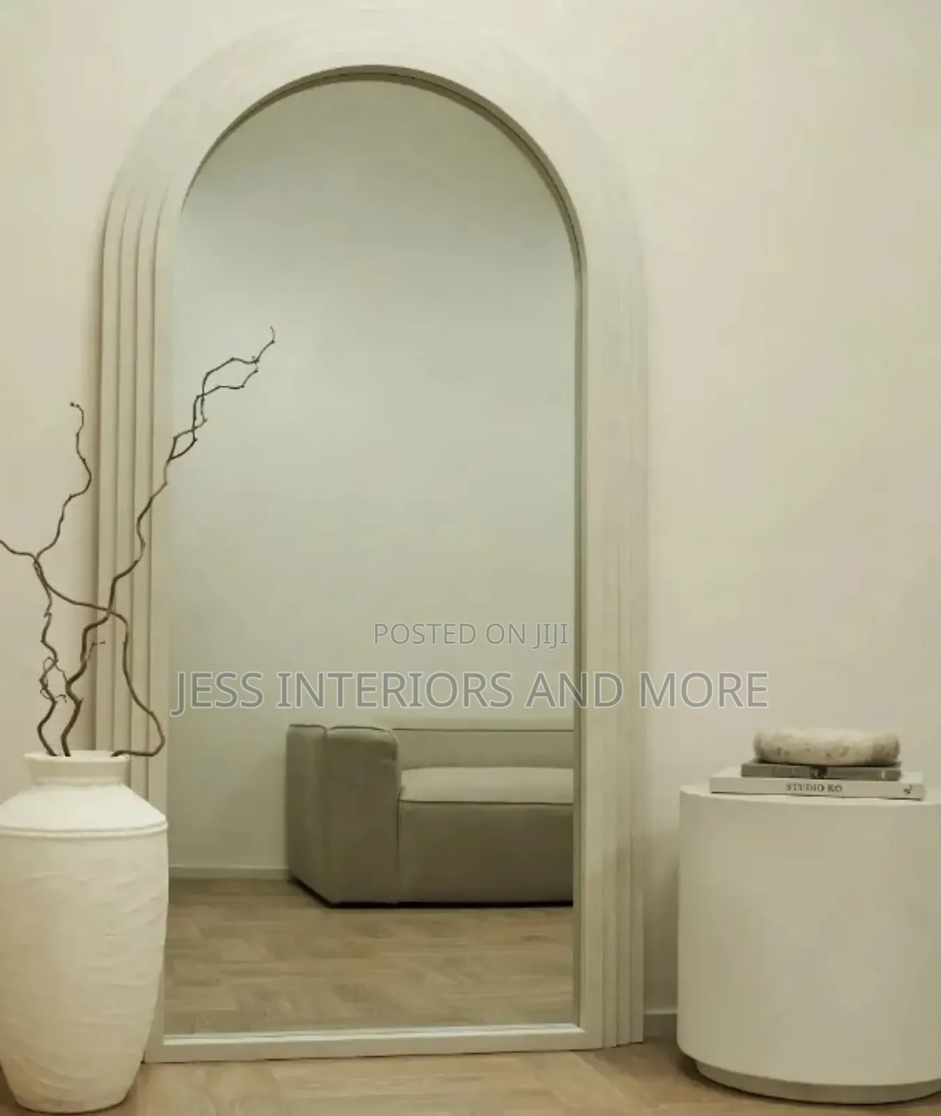 Mirror 196cm (Elegant Arched Full Length)