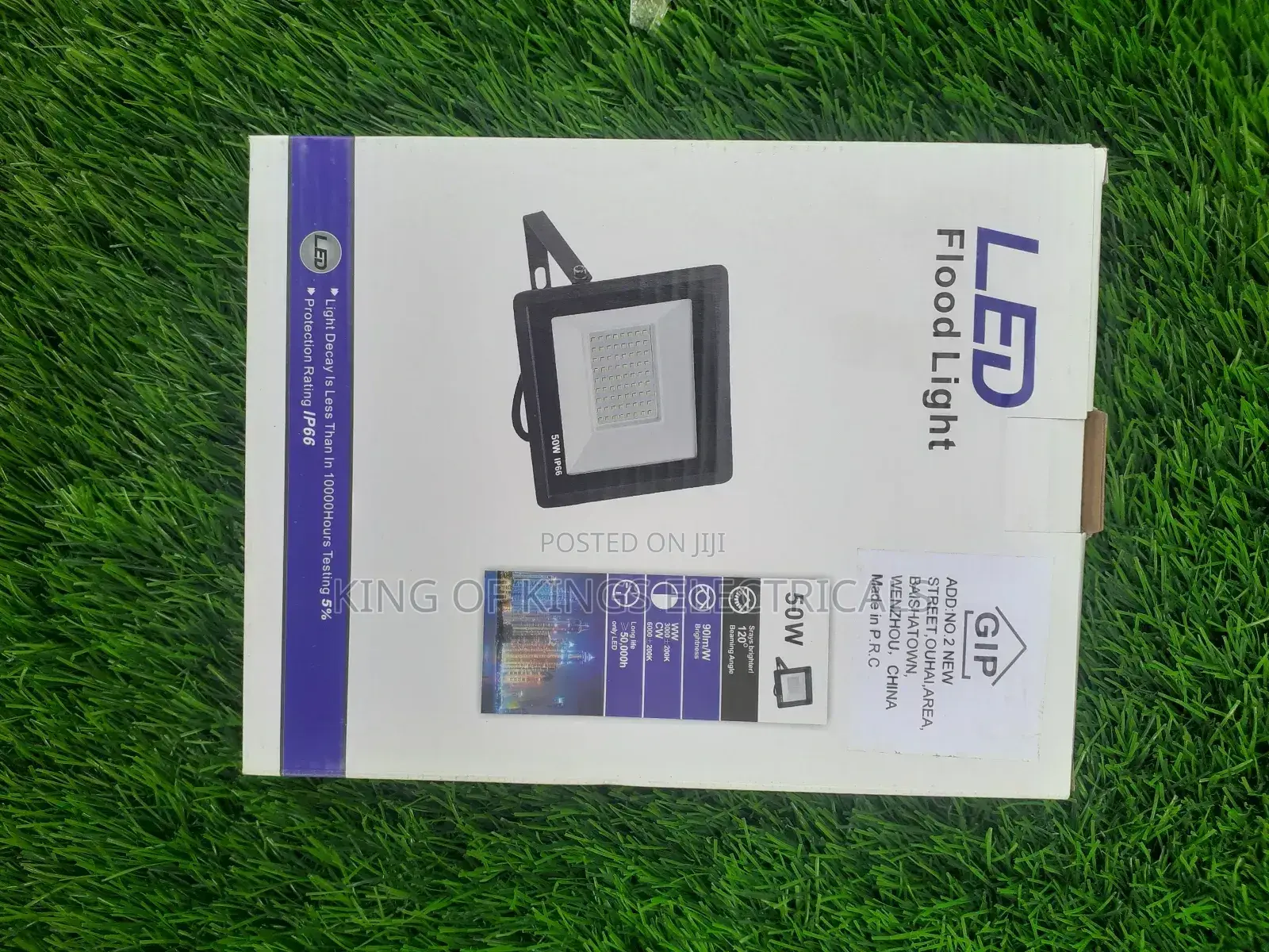 50w Gip Led Floodlight – Bright, Durable Energy Efficient