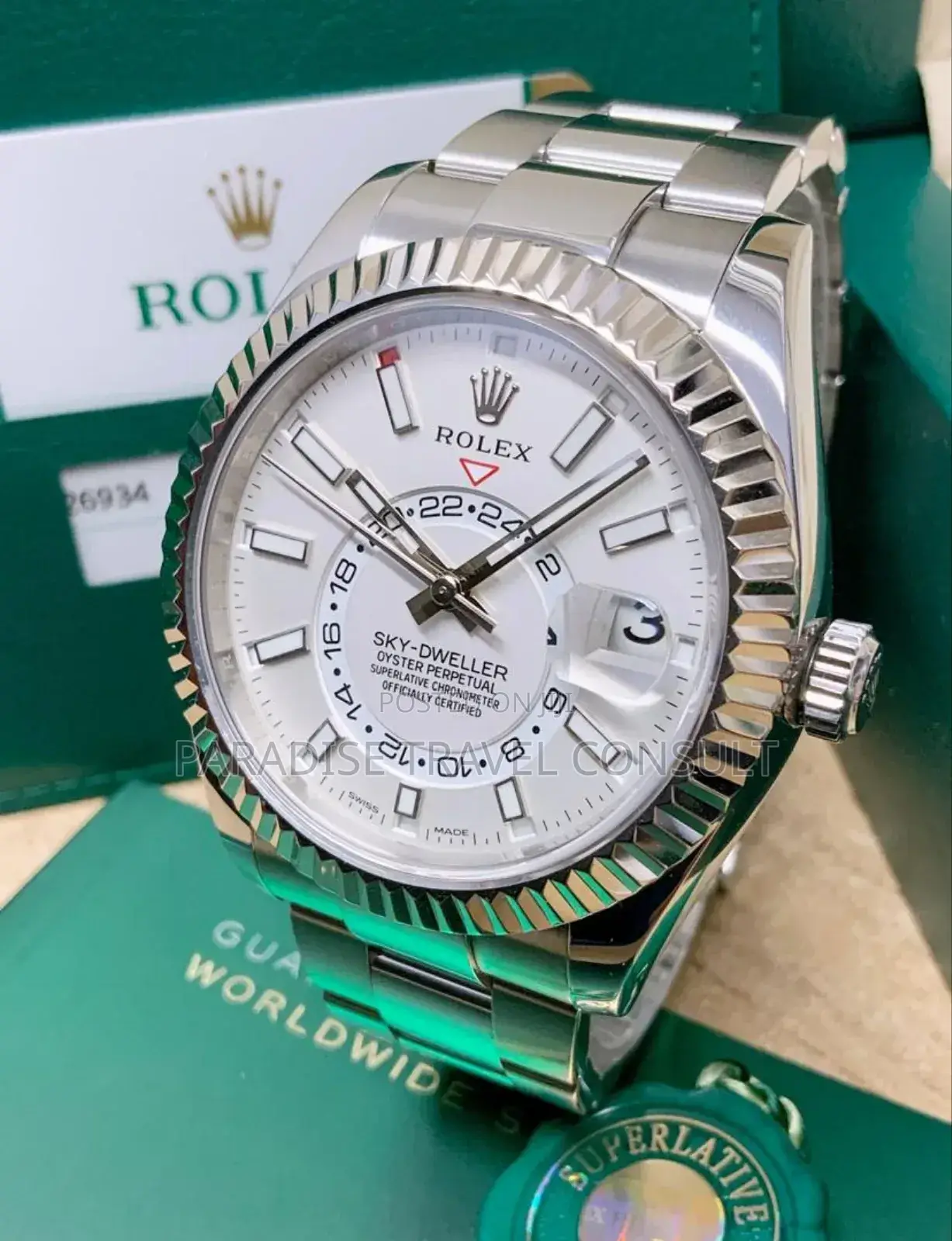 Rolex Sky-Dweller 326934 White Dial