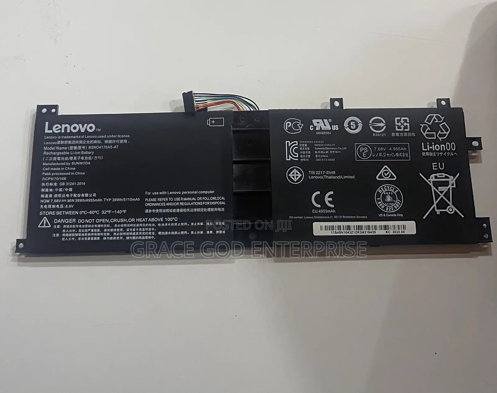 Original Lenovo Ideapad Mix520 Battery