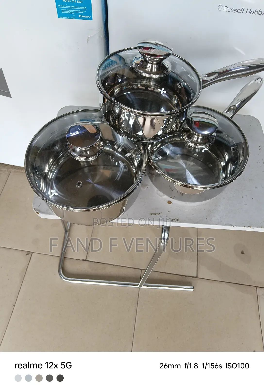 3 in 1 Stainless Steel Saucepans - Uk