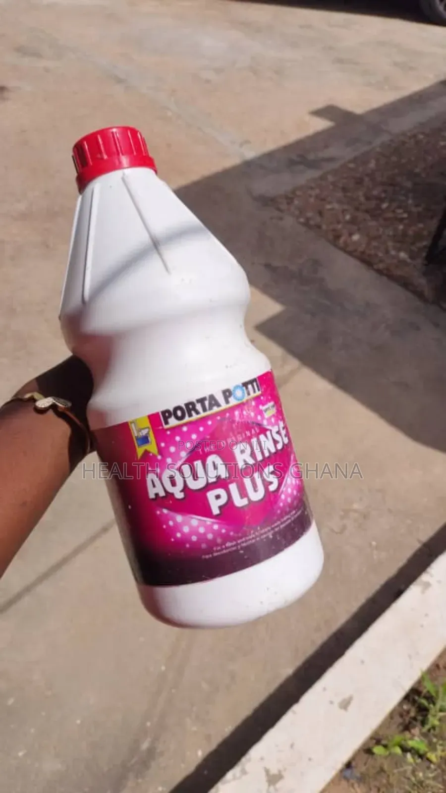 Portable Toilet Chemicals Aqua Kem Blue and Pink