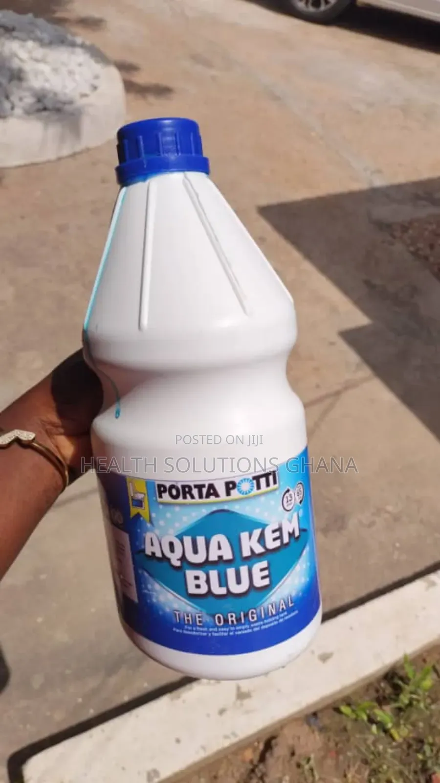 Portable Toilet Chemicals Aqua Kem Blue and Pink