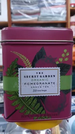 The Secret Garden Organic Pomegranate Green Tea