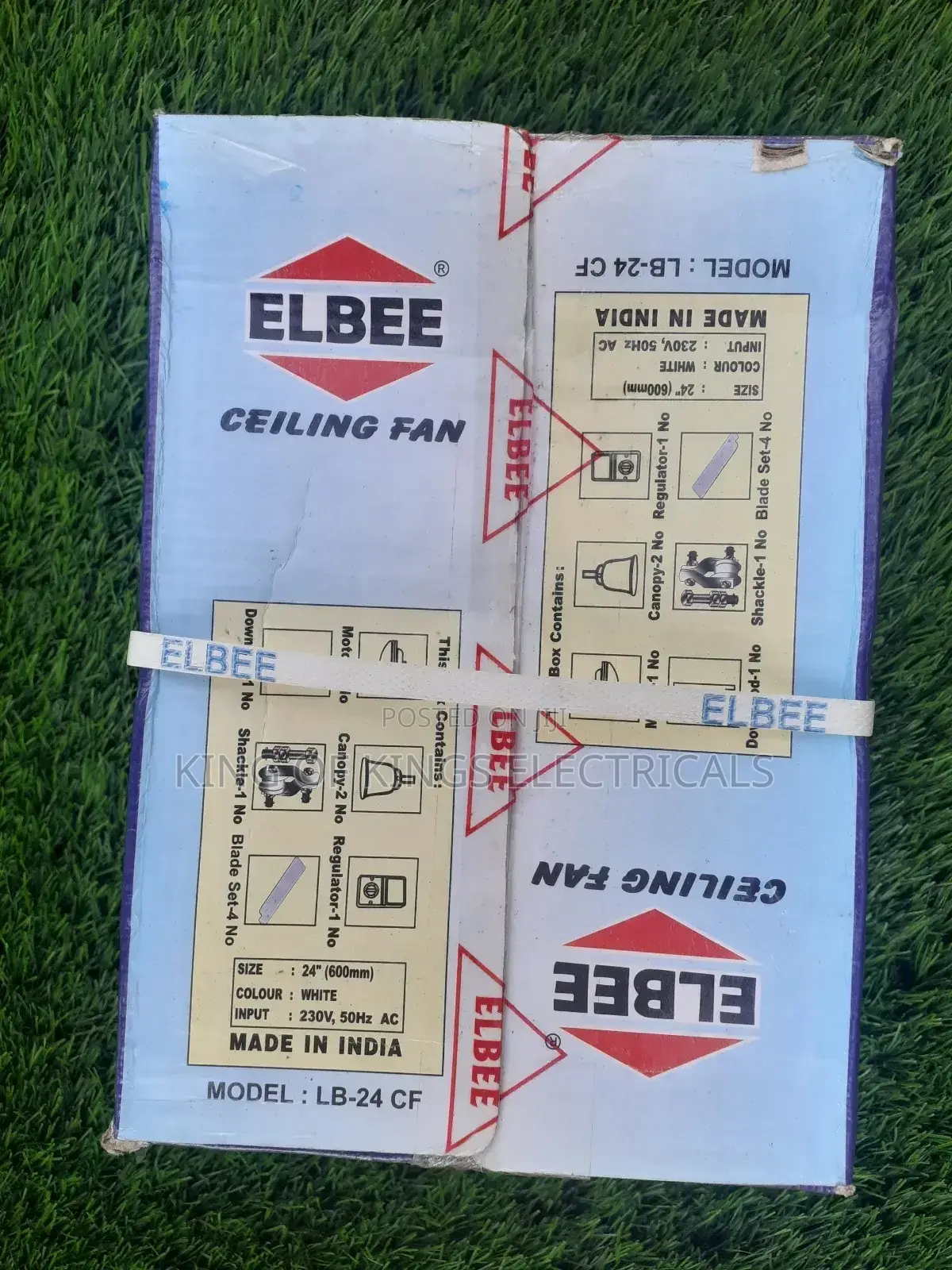 Elbee Ceiling Fan(Short Blade) – Powerful Motor Energy Efficient