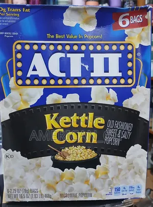 Aci Ii Kettle Corn Microwave Popcorn