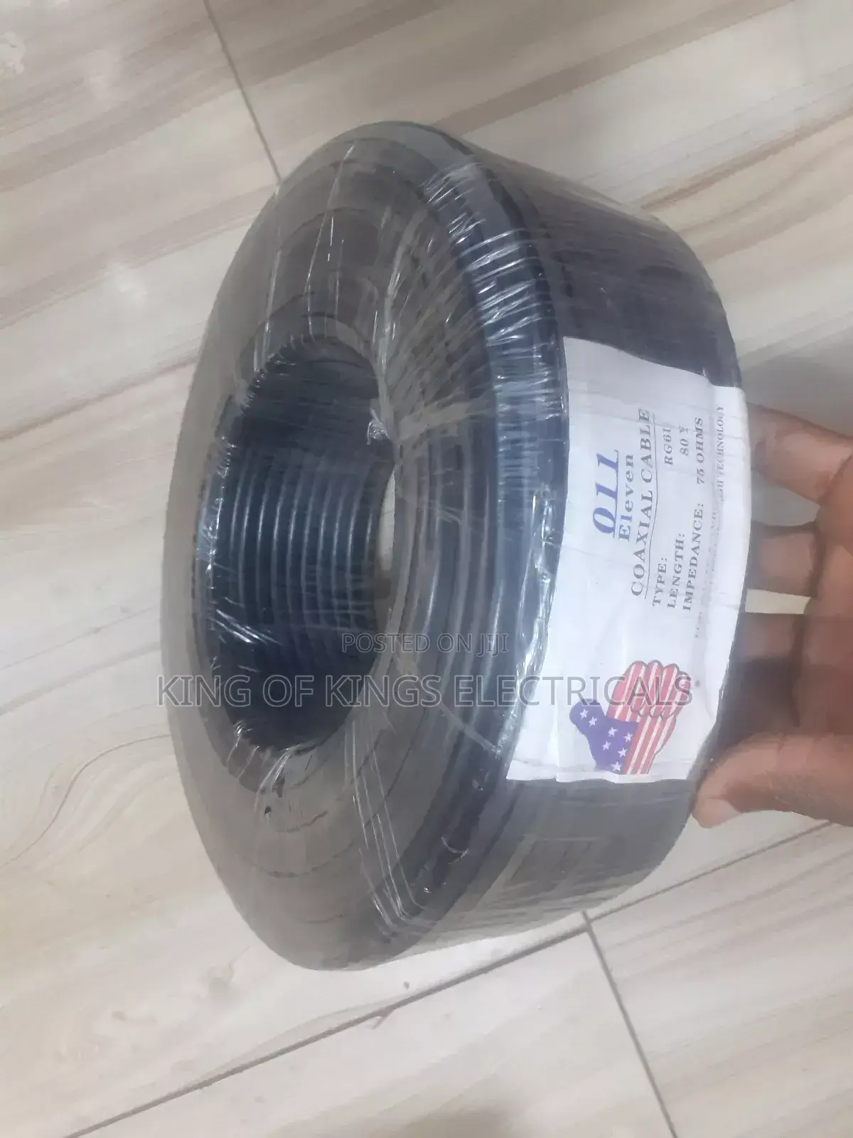 High-Quality Coaxial Cable – Strong Signal Durable Design