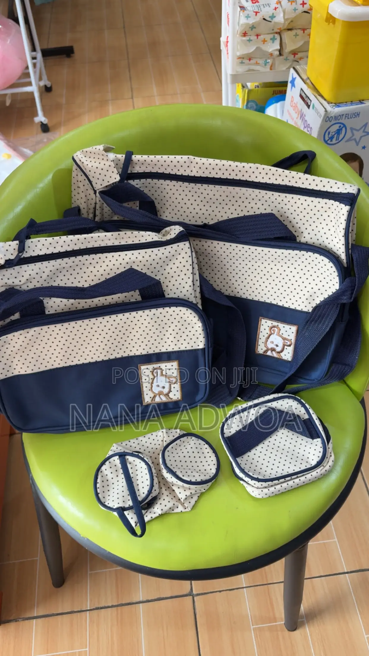 5 Piece Diaper Bag