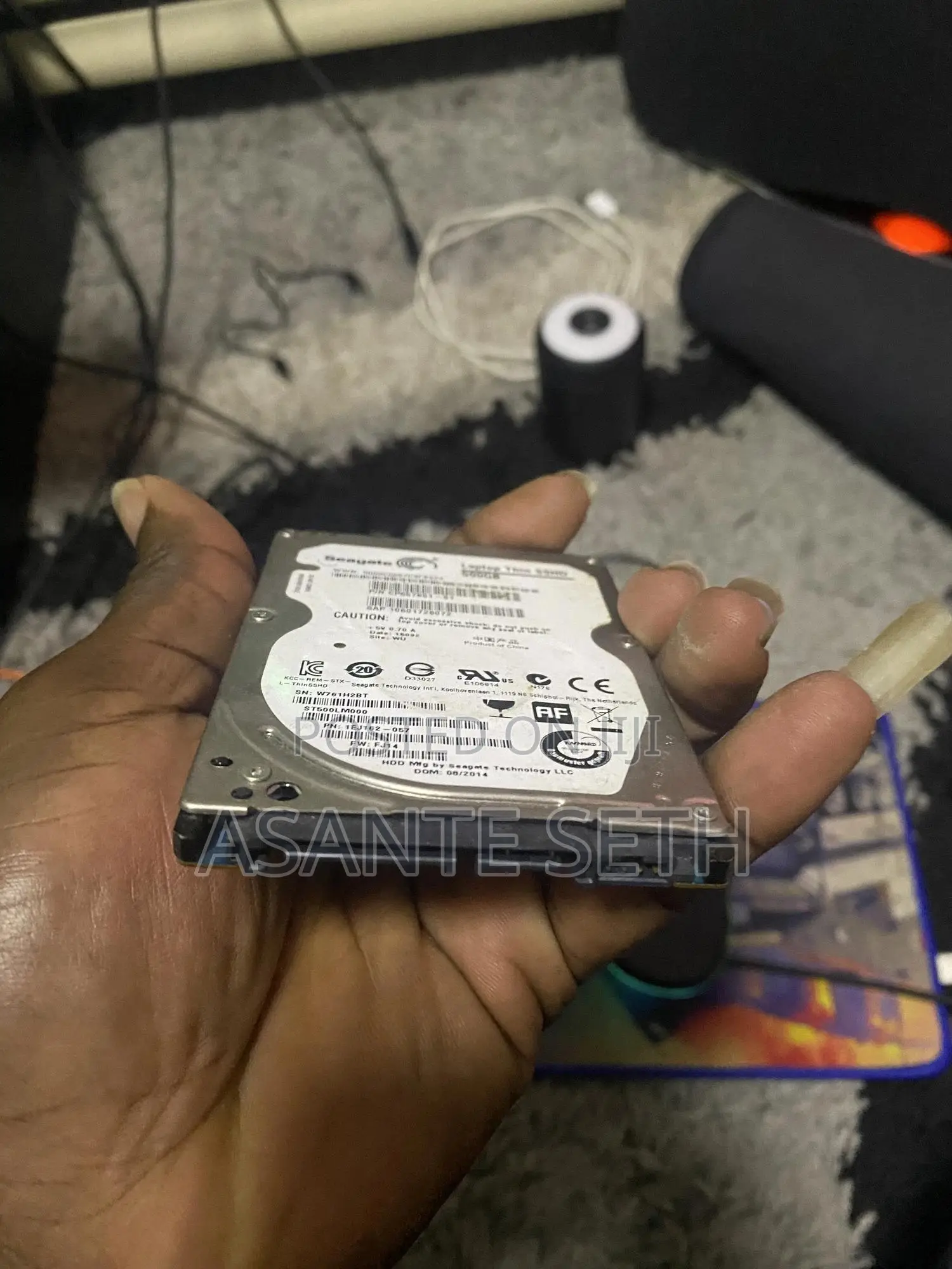 Original Home Used Seagate 500gb Laptop Drive