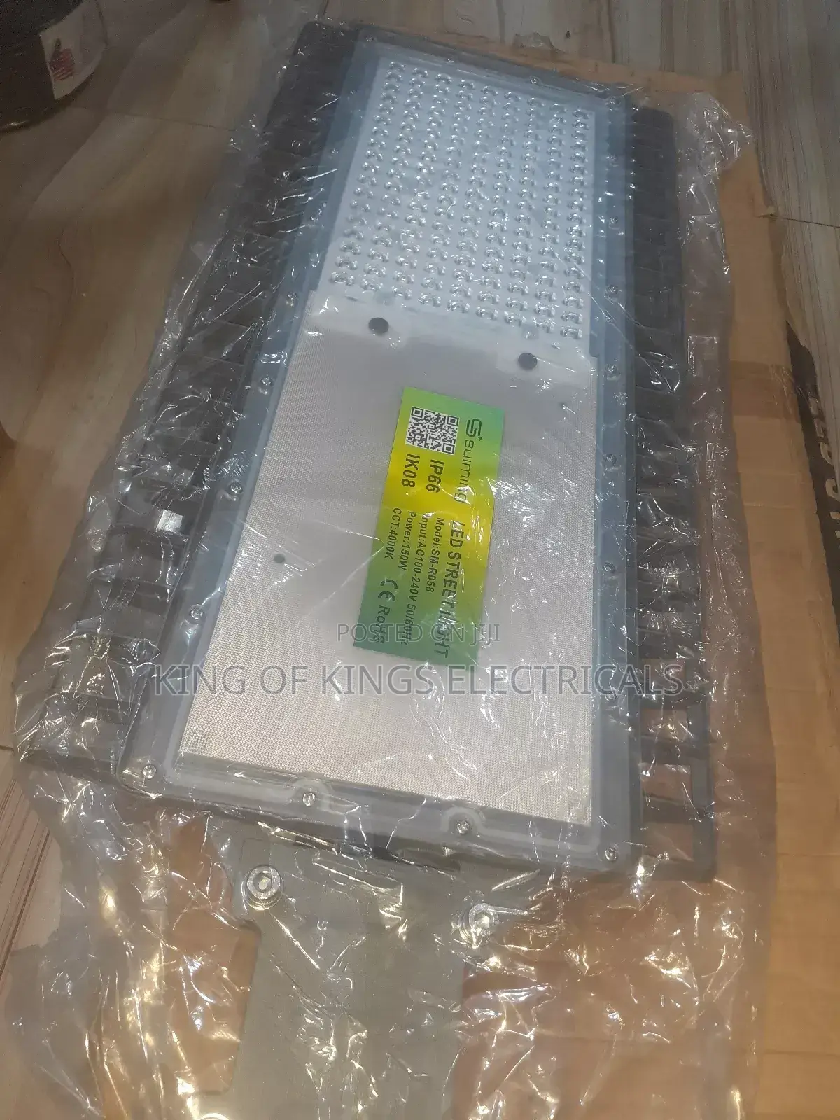 150w Led Streetlight With Photocell–Automatic,Bright Energy Efficient