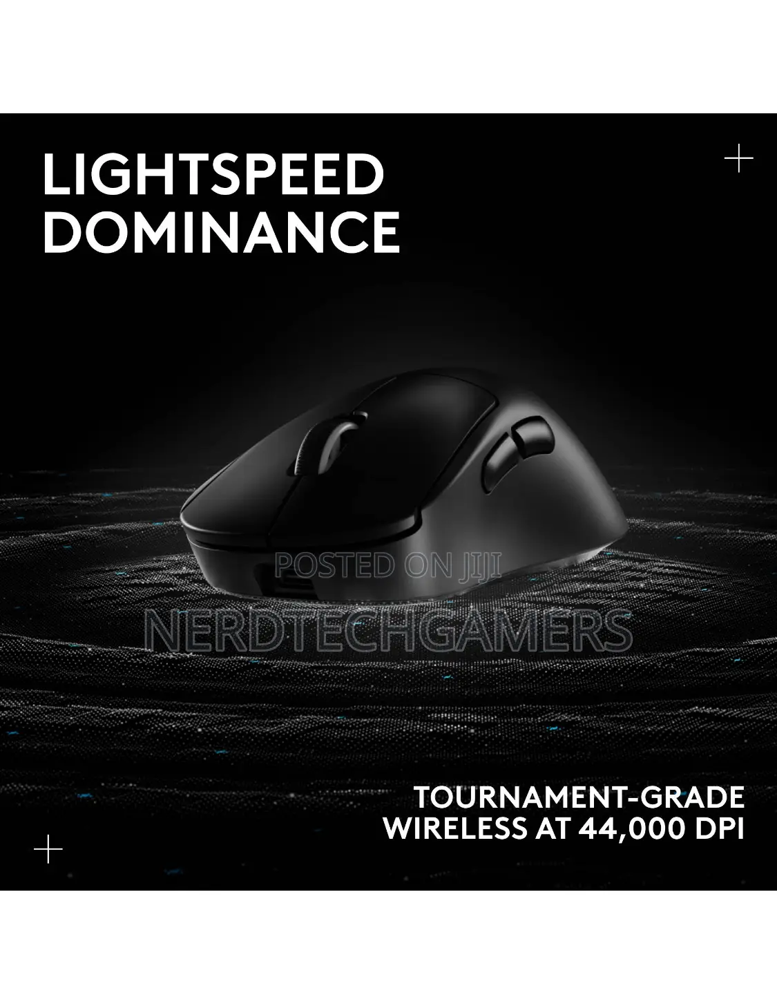 Logitech G Pro X Superlight 2 Dex Lightspeed Wireless Mouse (Black)