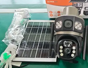 Solar CCTV Camera Dual Lens 4g
