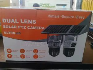 Solar CCTV Camera Dual Lens 4g