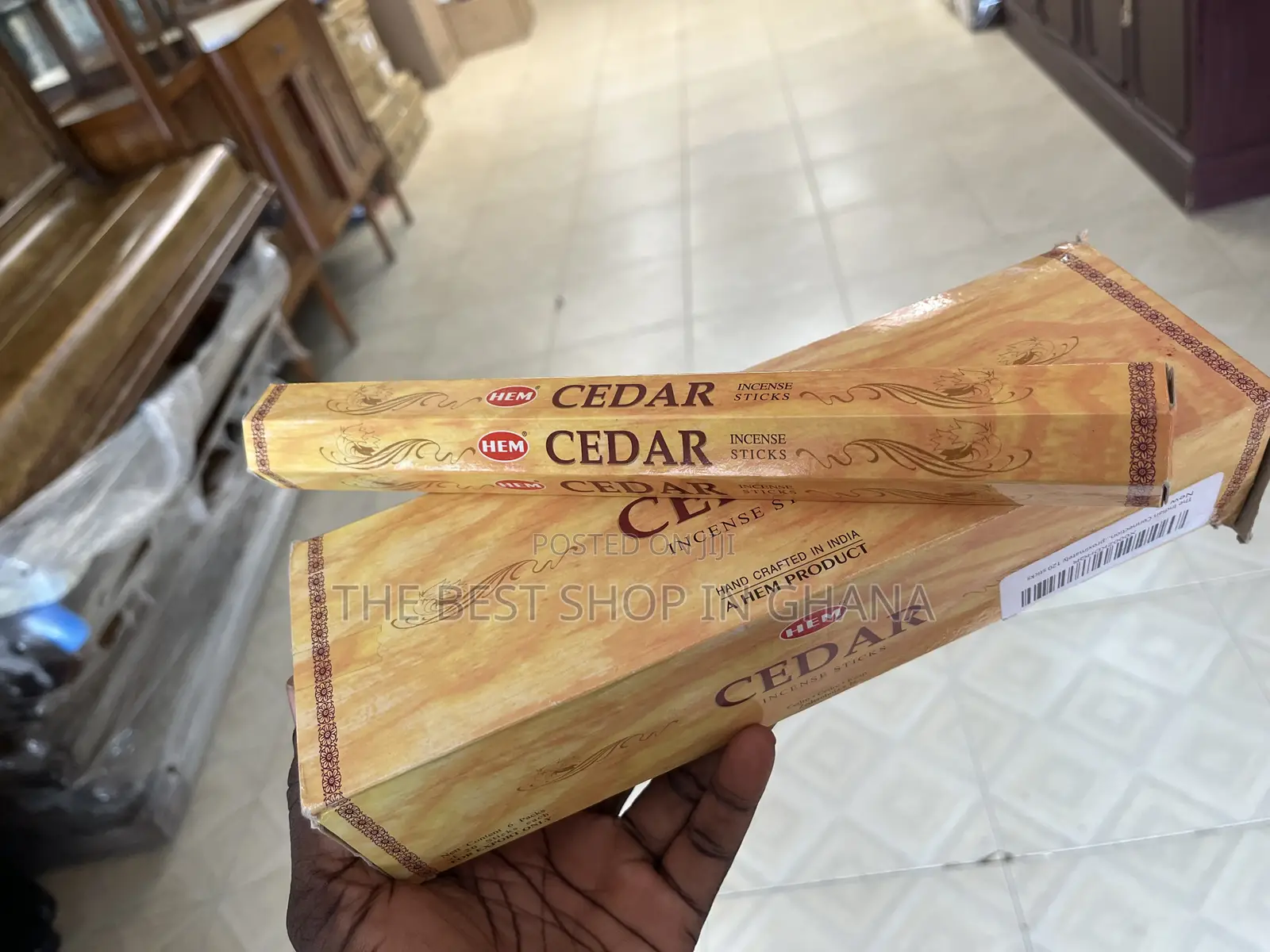 Cedar Incense Made in India Available for Sale