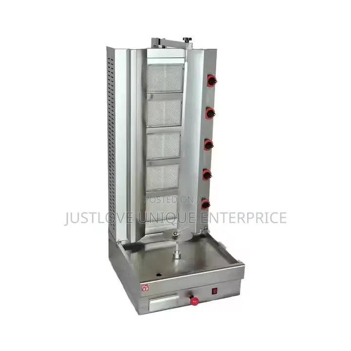 Shawarma Machine 5 Burner Commercial