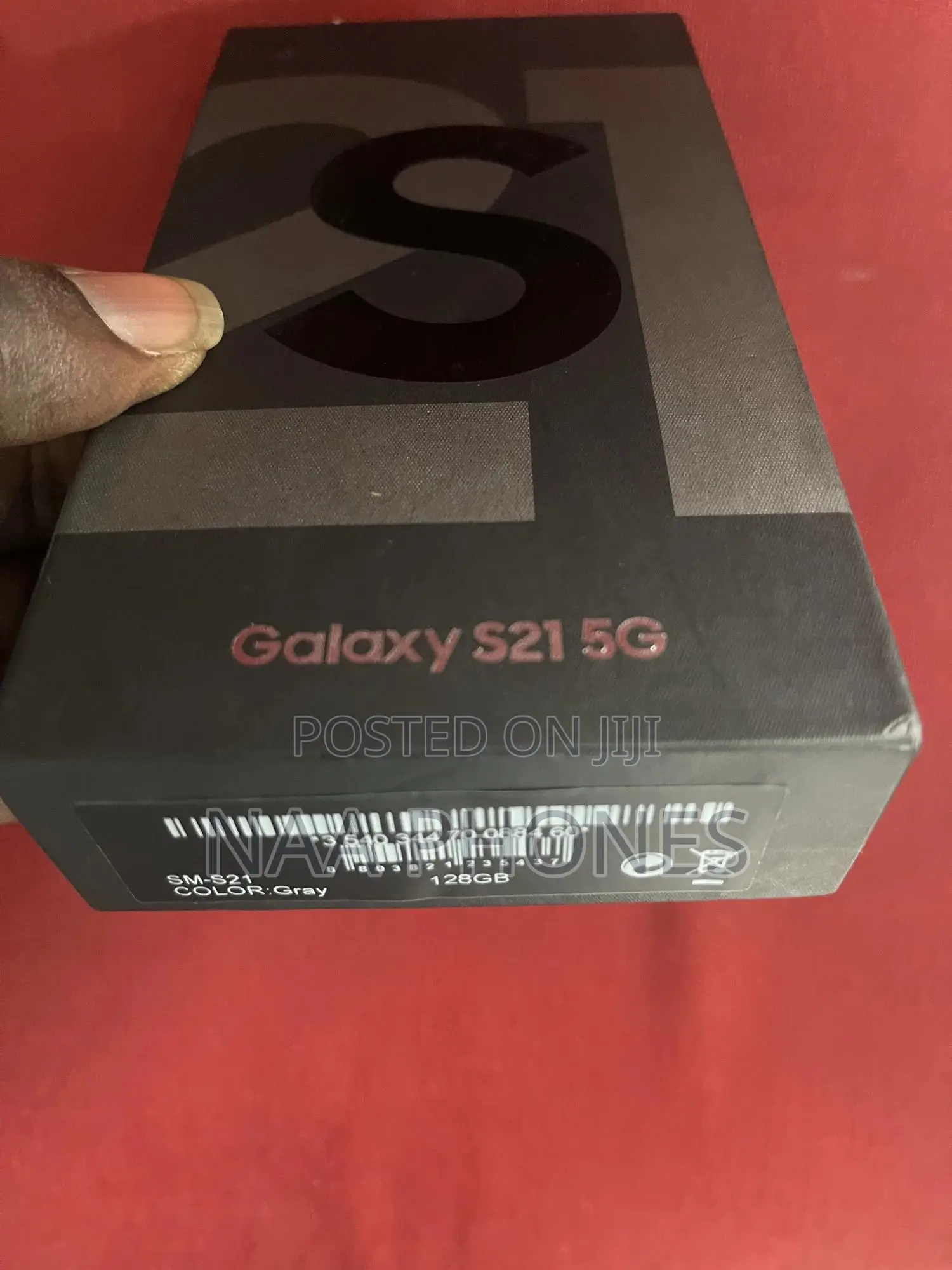 New Samsung Galaxy S21 5G 128 GB Silver