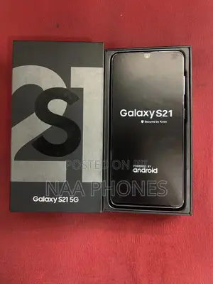 New Samsung Galaxy S21 5G 128 GB Silver