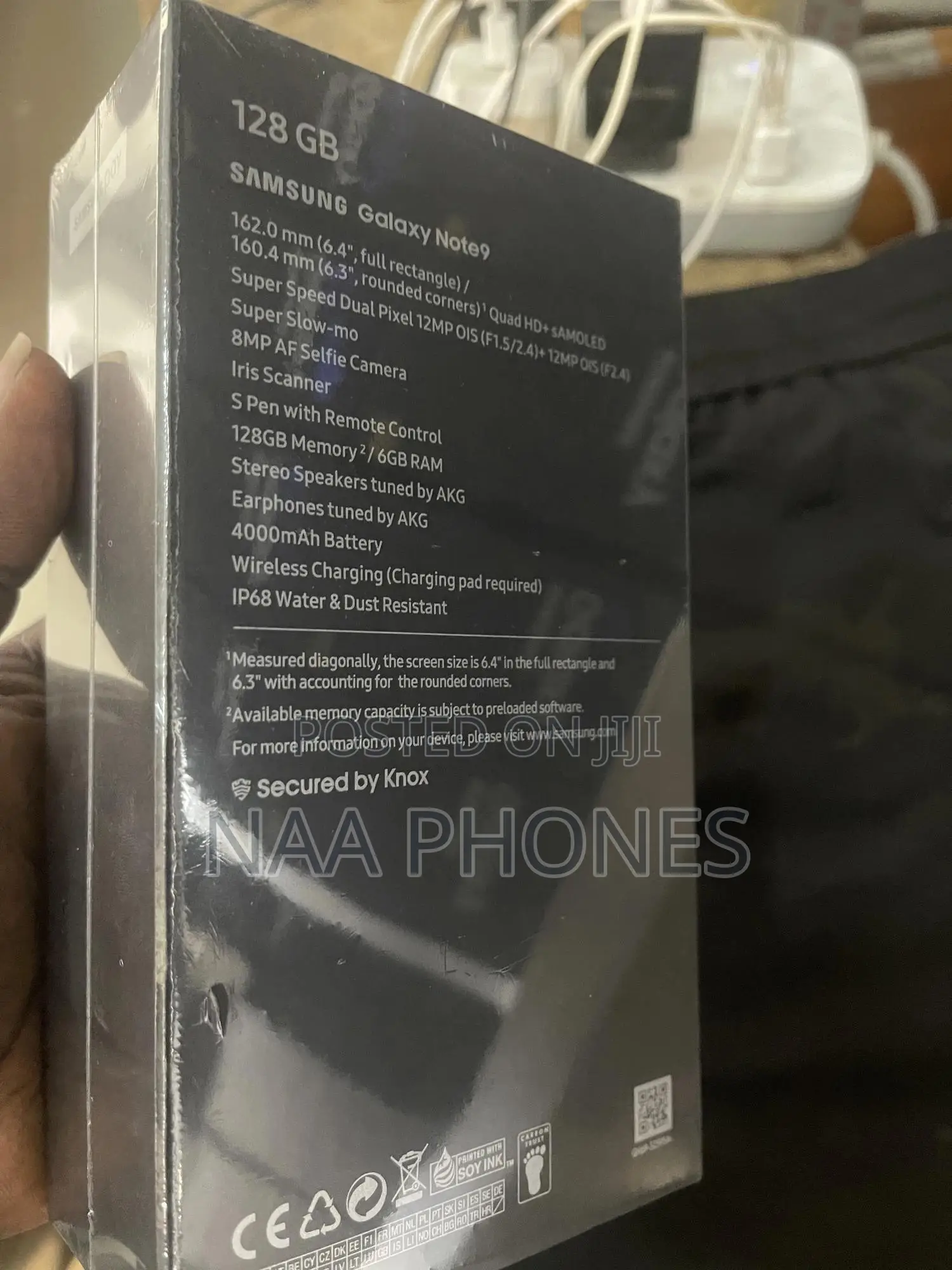 New Samsung Galaxy Note 9 128 GB Black