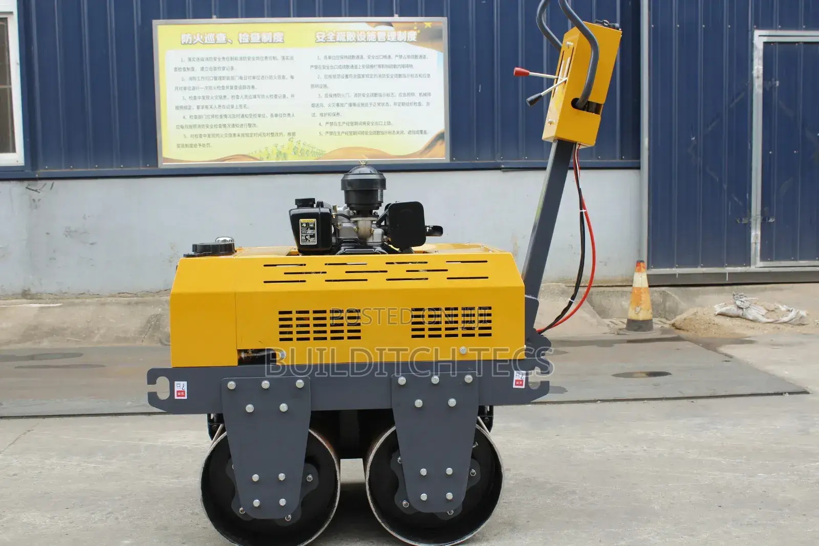 Walk Behind Roller Compactor