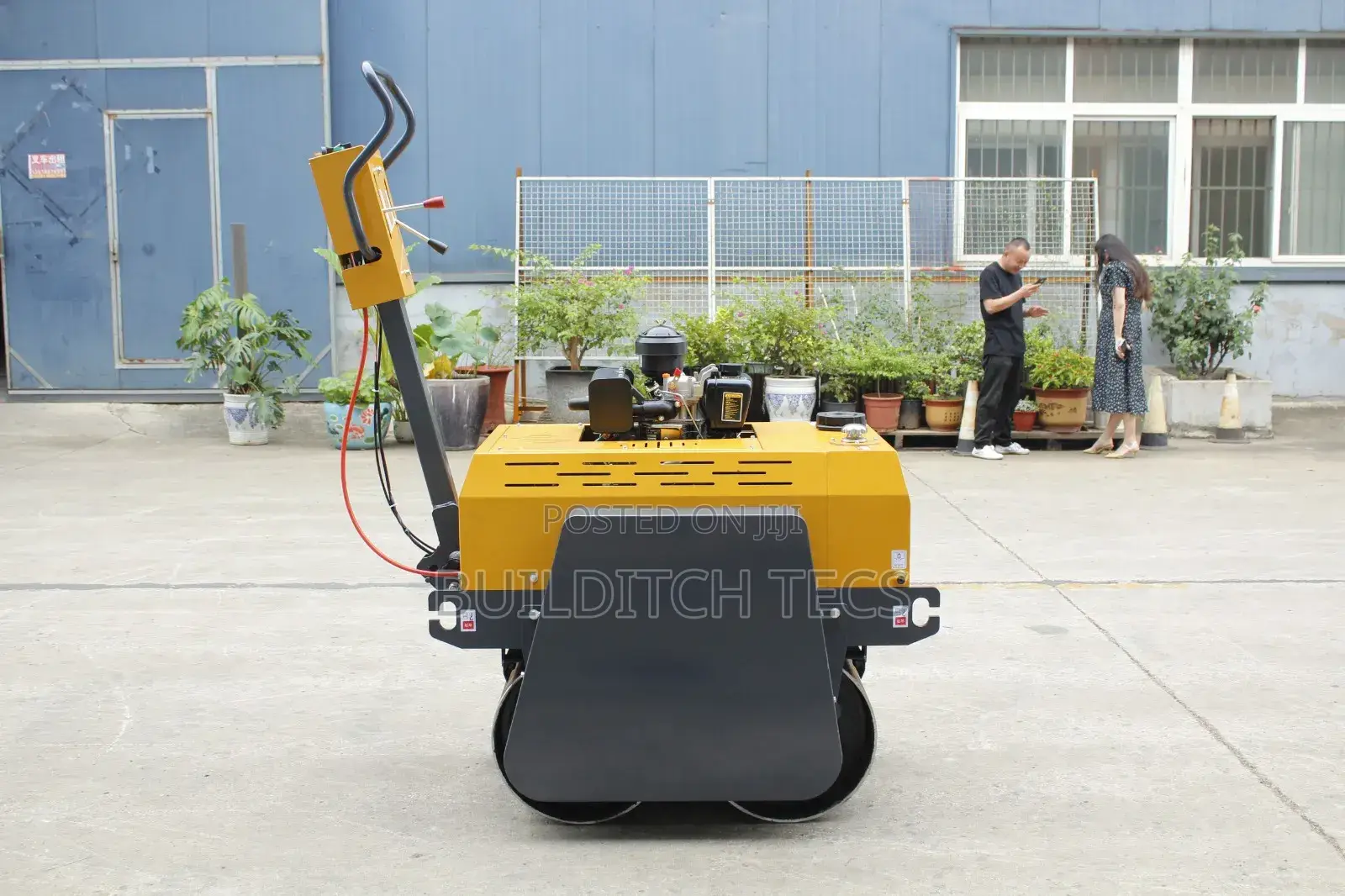 Walk Behind Roller Compactor