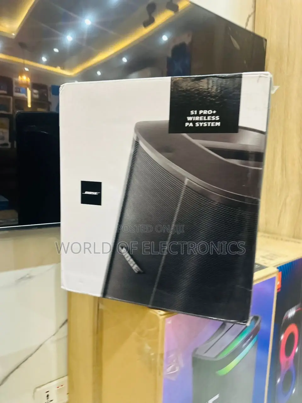 Clear and Balanced Audio Output S1 Pro Bluetooth Bose Speaker