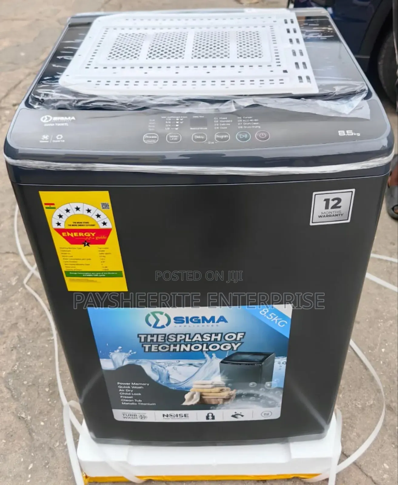 7 Star Sigma 8.5kg Fully Automatic Washing Machine