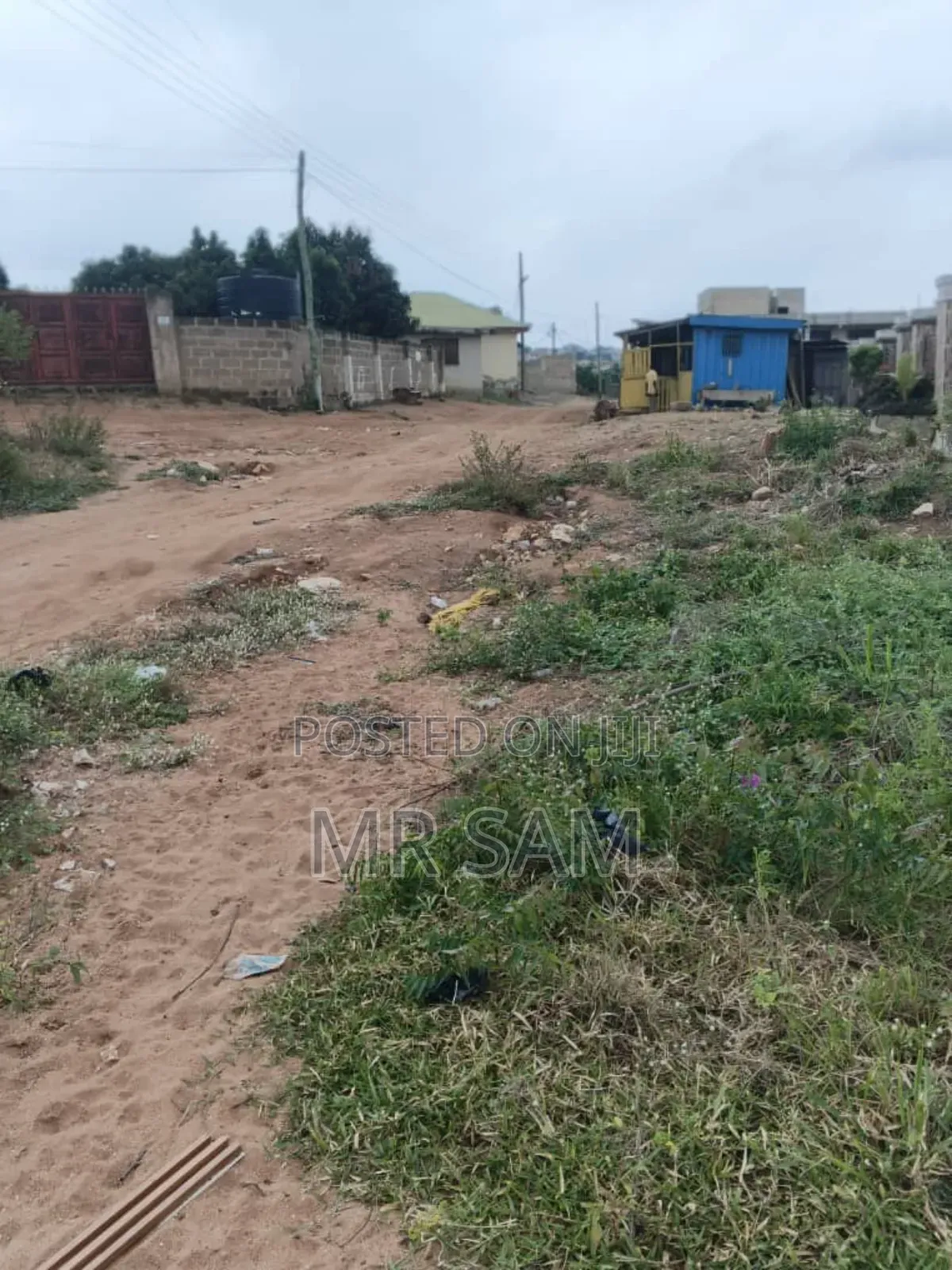 2plot With Fence Wall for Sale at Gbawe Zero