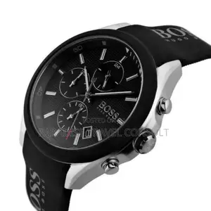 Hugo Boss Velocity 44mm Watch Silicone Strap