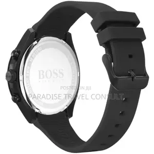 Hugo Boss Velocity 44mm Watch Silicone Strap