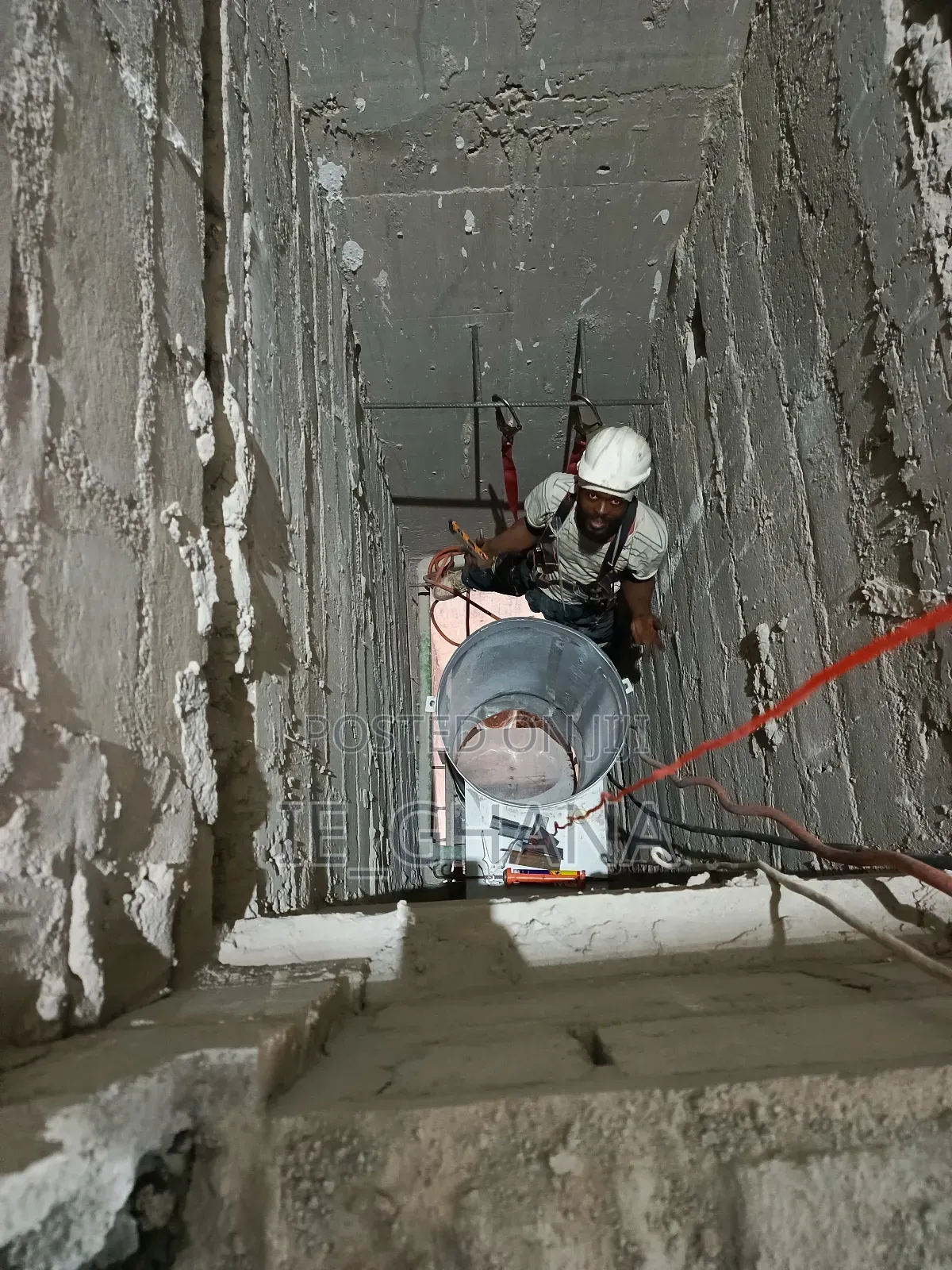 Garbage Chute Fabrication and Installation