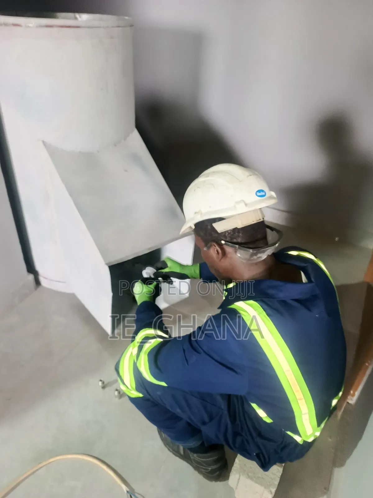 Garbage Chute Fabrication and Installation